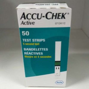 ACCU CHEK ACTIVE TEST RAPIDE GLYCEMIE 50 BANDELETTES