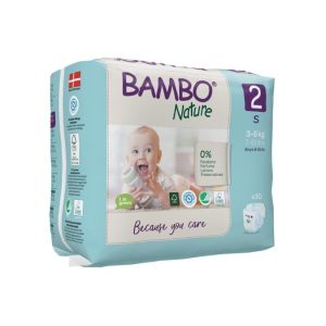BAMBO NATURE COUCHES BEBE 2 S 3 A 6 KG 30 UNITES