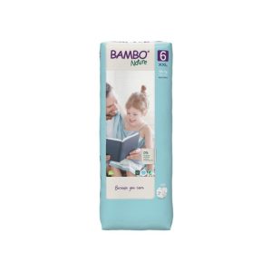BAMBO NATURE COUCHES BEBE 6XXL +16 KG 40 UNITES