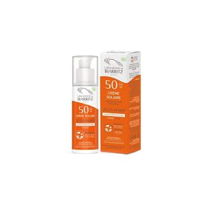 BIARRITZ ALGAMARIS CREME SOLAIRE VISAGE SPF50+ CERTIFIEE BIO