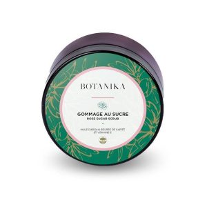 BOTANIKA GOMMAGE AU SUCRE PARFUME A LA ROSE