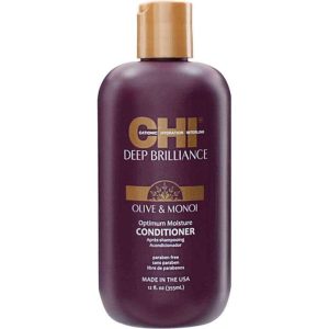 CHI DEEP BRILLANCE APRES SHAMPOOING HUILE D'OLIVE ET MONOI 355 ML