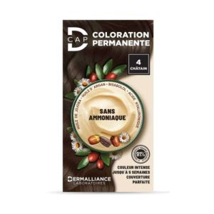 D CAP COLORATION PERMANENTE N 4 CHATAIN