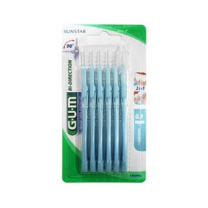 GUM MANCHE PAR 6 UNITES ABEC BROSSETTE MICRO FINE 0.9MM REF 2314