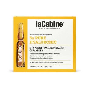 LA CABINE 5X PURE HYALURONIC 10 AMPOULES 2ML