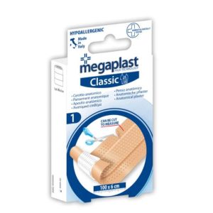 MEGAPLAST CLASSIC PANSEMENT ANATOMIQUE BANDE A DECOUPER 100*6 CM